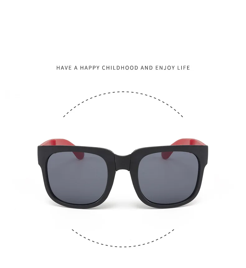 Yellow UV400 kids sunglasses with a sturdy plastic frame, ideal for eye protection and style