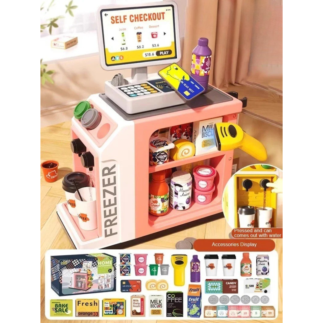 High-quality Kids Supermarket Play Set designed for skill development and imaginative role play fun