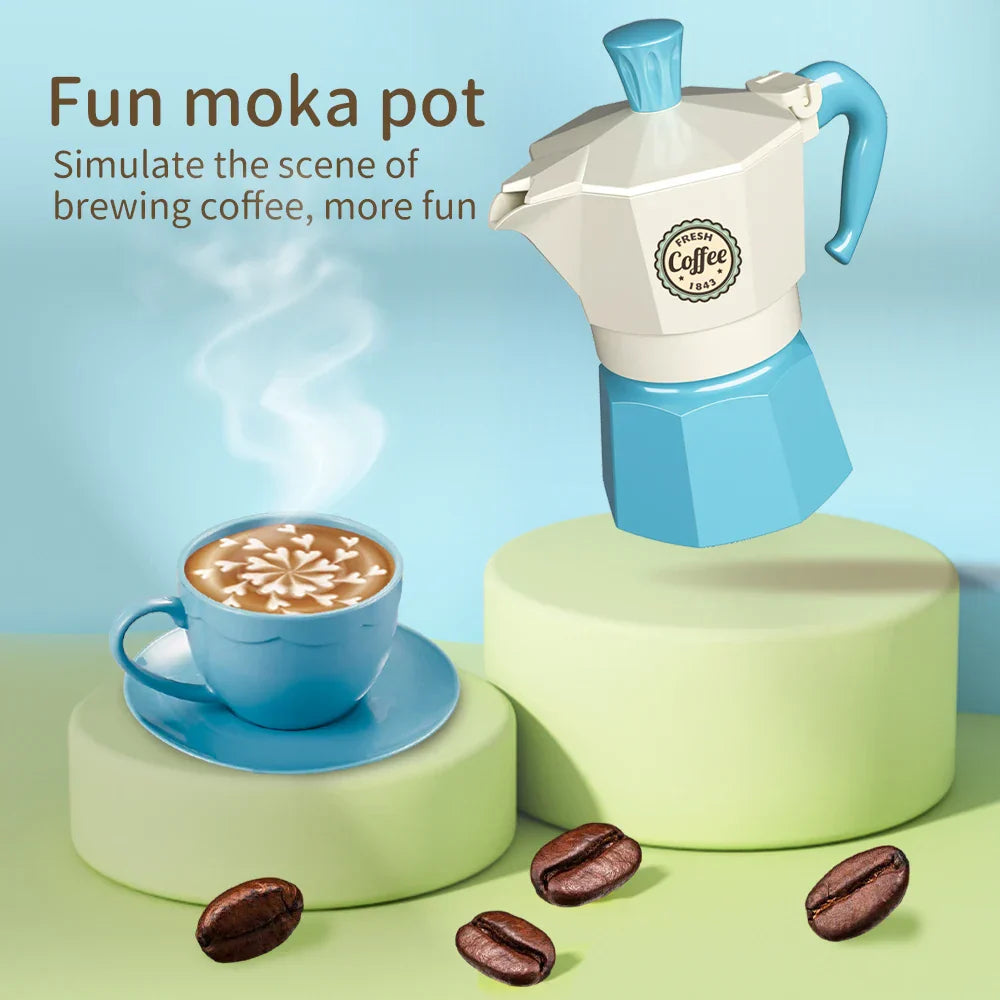 Complete Sweet & Chic kids' tea party set with tray, ideal for fun and engaging imaginative play.
