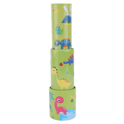 Educational kids' toy spyglass with a clear lens, ideal for young explorers and imaginative play.