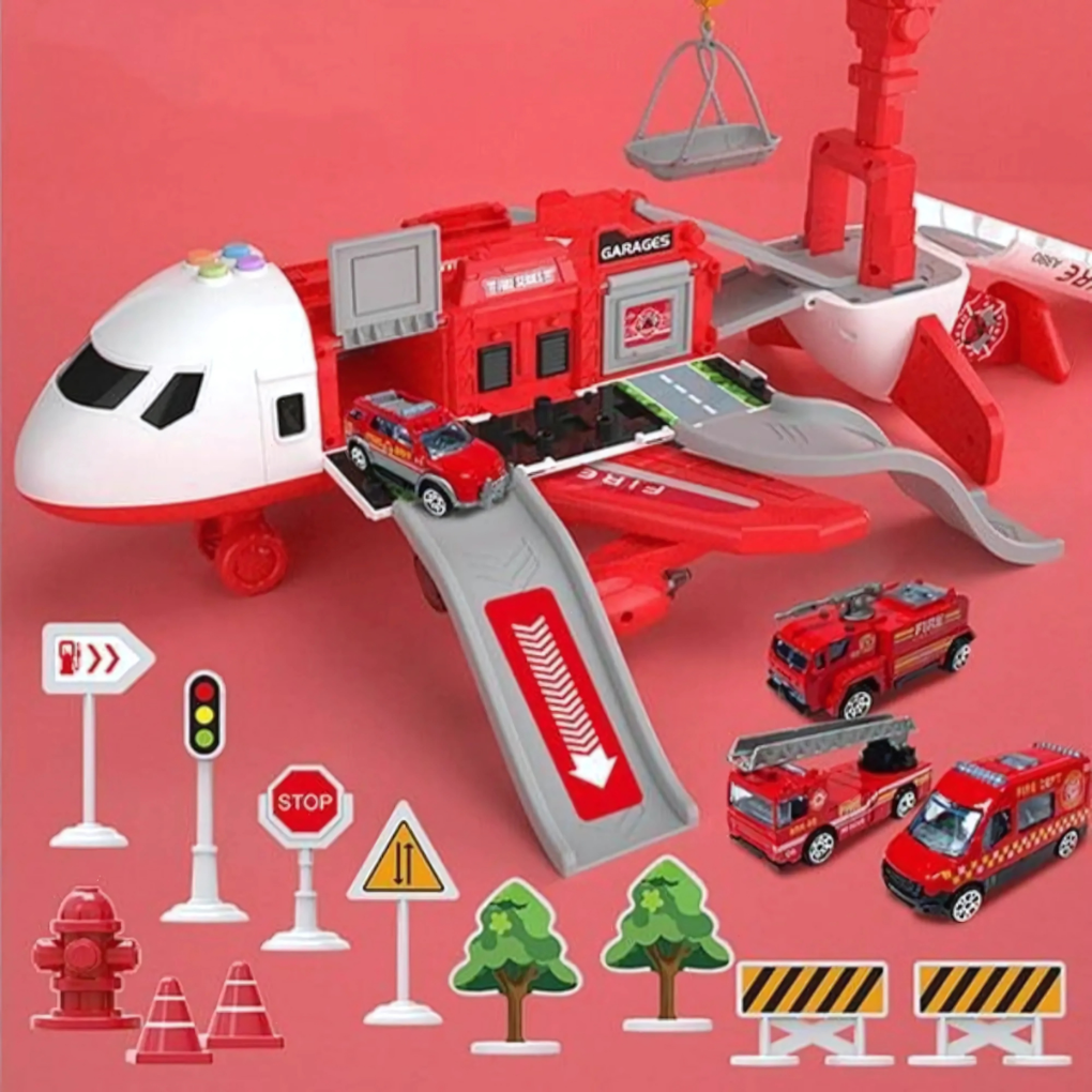 Exciting transforming airplane toy for kids, changing shape for versatile play. Encourages imagination.
