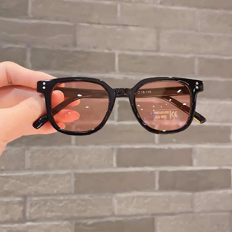 Collection of kids' vintage square UV400 sunglasses in various colors, ideal for stylish children eyewear