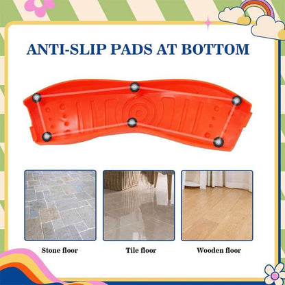 Kids balance beam for outdoor play, sturdy and weather-resistant, enhancing coordination