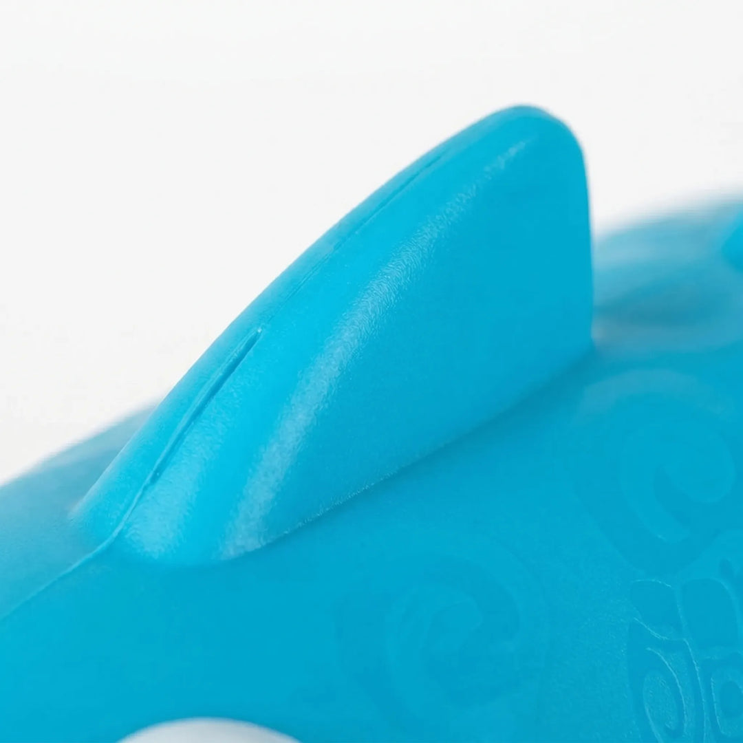 Brightly colored animal water squirter for children; great for pool, bath, and summer outdoor fun.