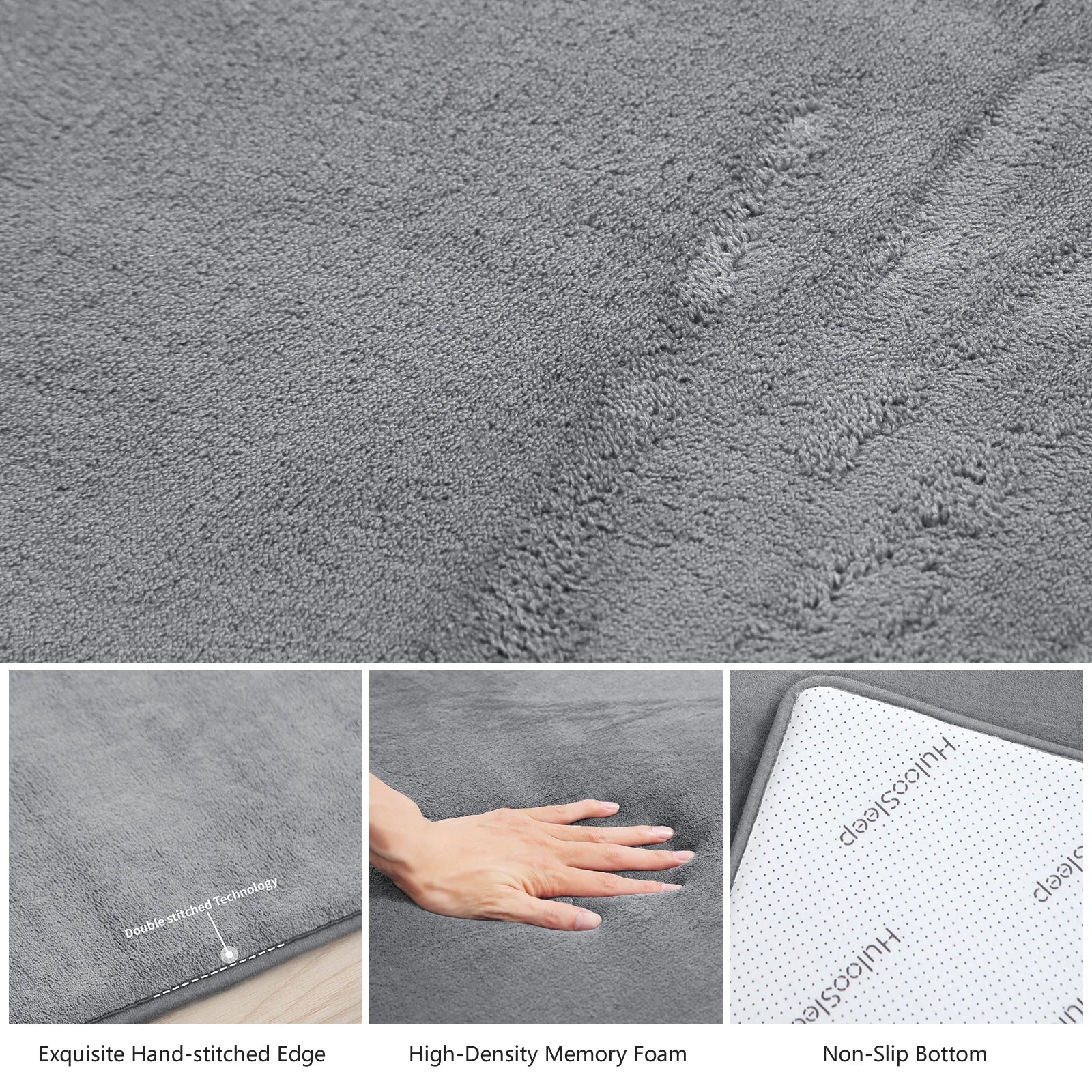 Deluxe memory foam baby mat, large and soft for a comfortable kids play area.