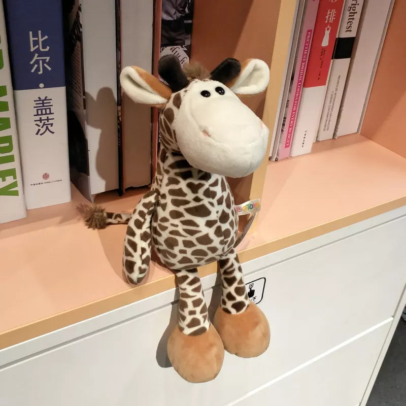 Adorable stuffed forest animal, perfect for baby's first toy