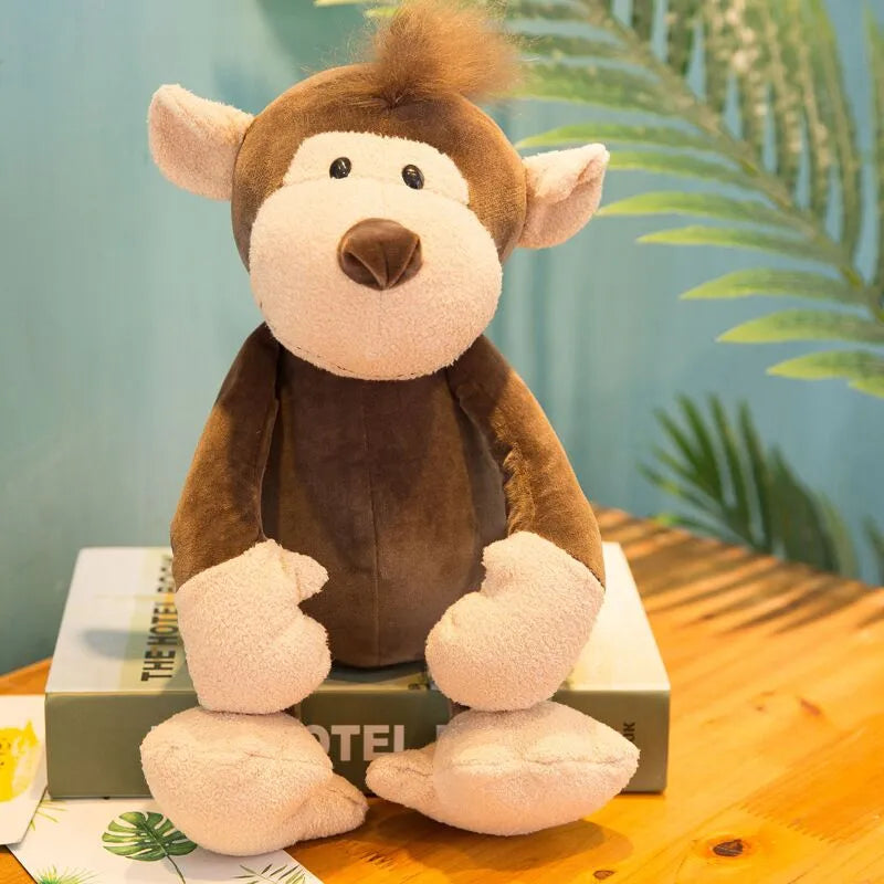 Handcrafted stuffed forest animal, unique addition to any nursery