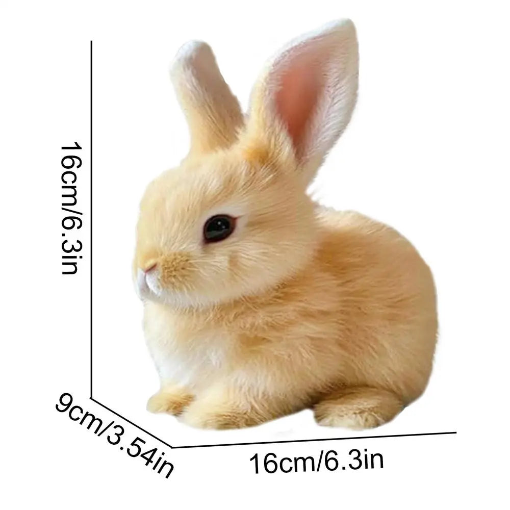 Interactive rabbit plush with soft, realistic fur & lifelike walking. A perfect electronic animal toy for children.