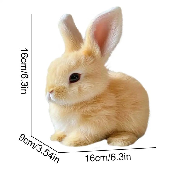Interactive rabbit plush with soft, realistic fur & lifelike walking. A perfect electronic animal toy for children.
