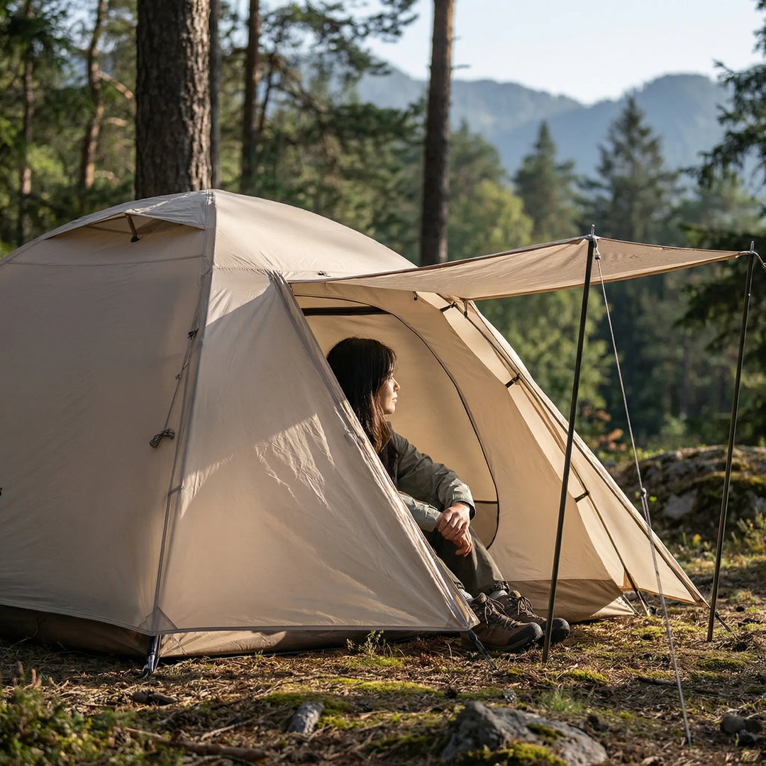 Lightweight 3-season hiking tent for backpacking & camping adventures.