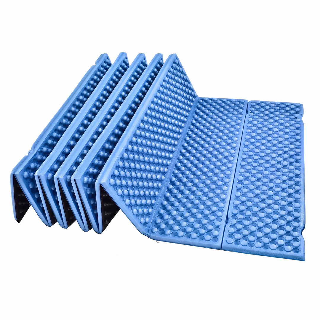Compact & lightweight camping mat for comfortable outdoor sleeping. Foldable hiking sleeping pad.