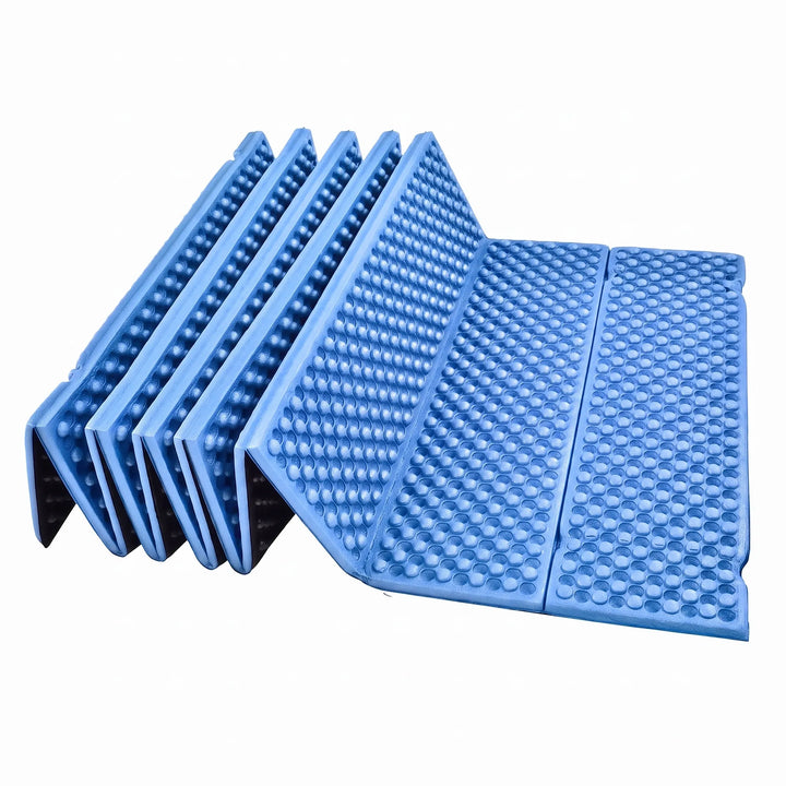 Compact & lightweight camping mat for comfortable outdoor sleeping. Foldable hiking sleeping pad.