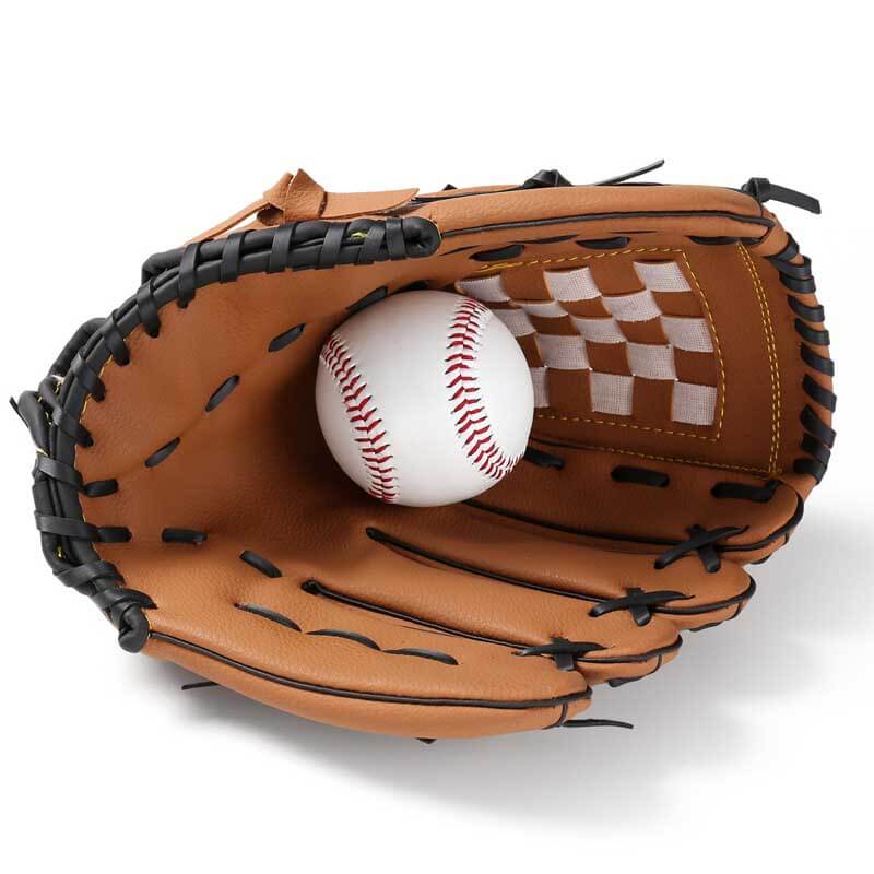 Unisex synthetic leather baseball glove, fast break-in, perfect for youth and adult baseball