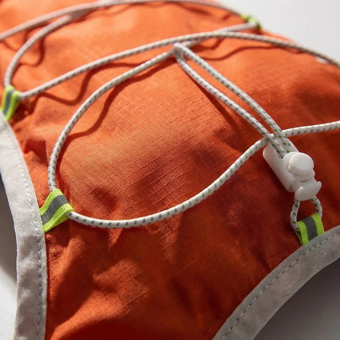 Unisex running hydration vest for long distances & adventurous hiking. Stay hydrated on trails.