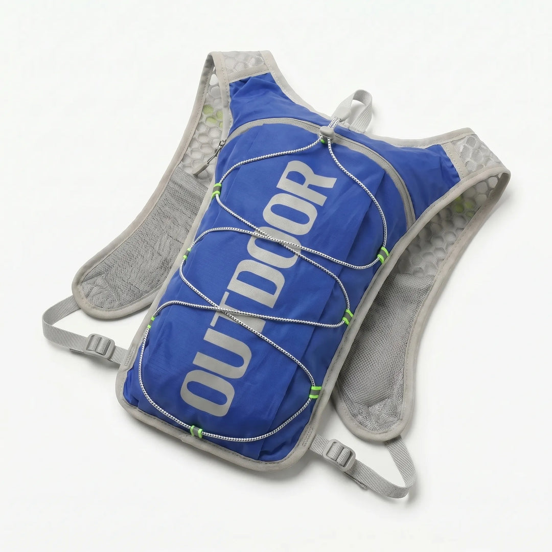 Versatile lightweight hydration vest for running, hiking, cycling & all outdoor activewear needs.