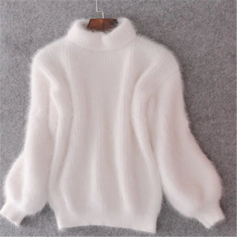 Versatile women's cozy sweater. Soft long sleeve top, ideal for casual wear, fall, and winter fashion.