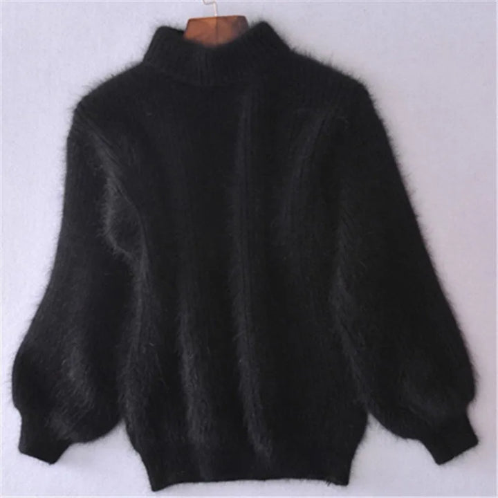 Everyday luxury: Soft women's casual sweater. Comfortable long sleeve top, versatile for fall & winter fashion.
