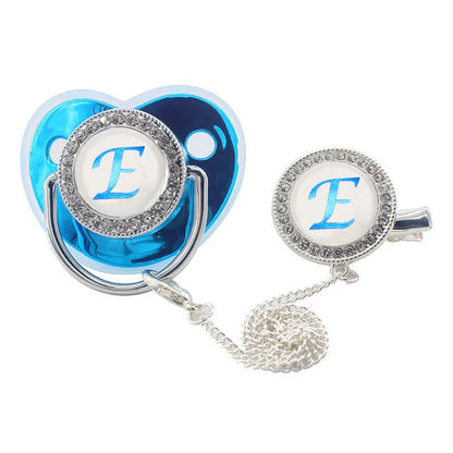 Premium baby pacifier, full of sparkling rhinestones, suitable for newborn feeding