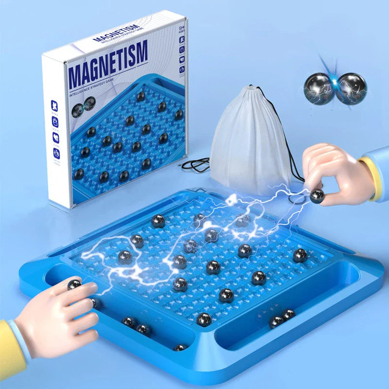 Magnetic Chess Set with board and pieces, strategy board game for family fun and travel