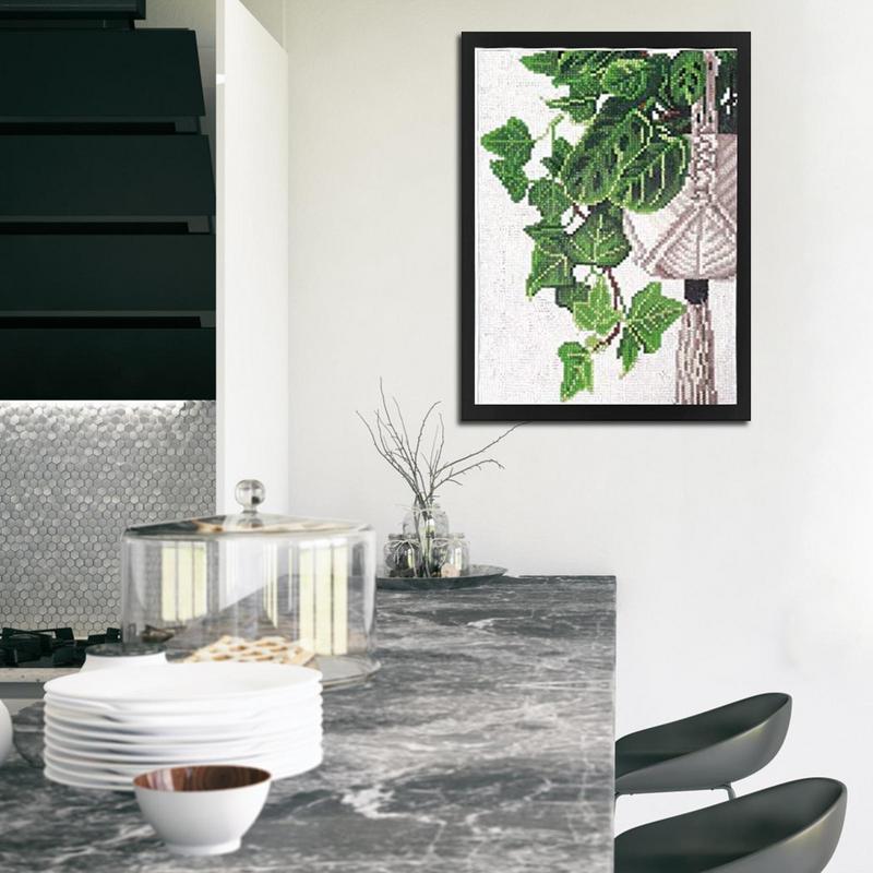 Flexible magnetic poster frame for quick display of home art, perfect for kids' paintings
