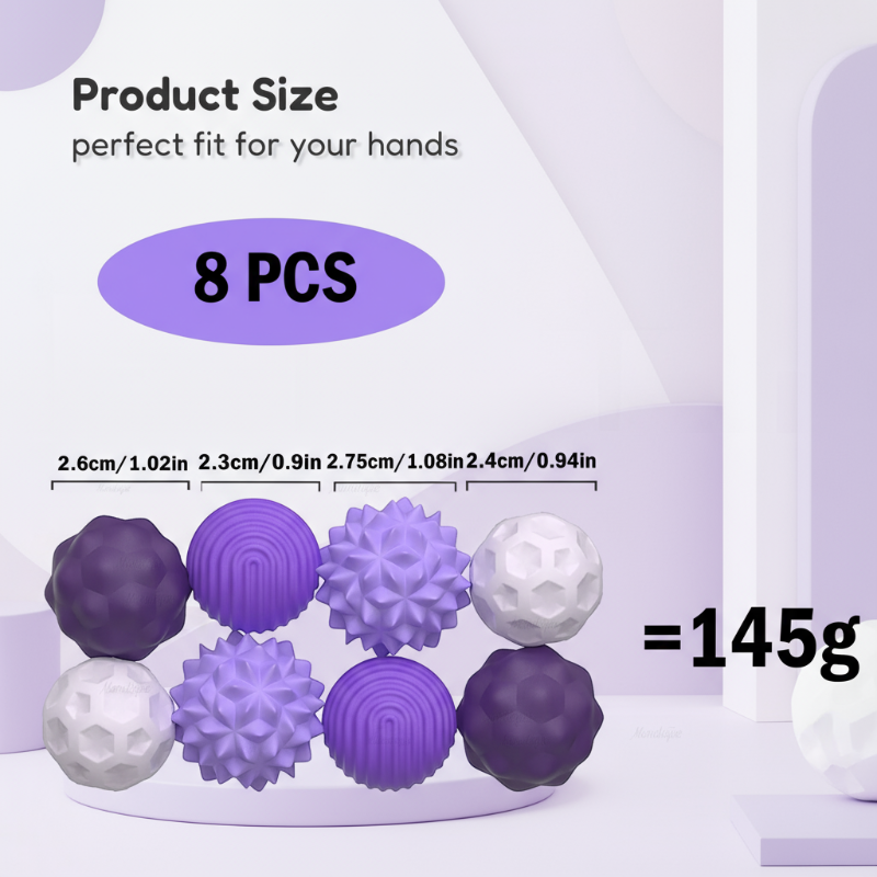Kids playing with magnetic silicone stress balls, promoting calm and focus.