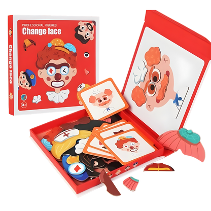 MagniFace magnetic puzzle set for kids, an educational and engaging toy promoting learning and fine motor development