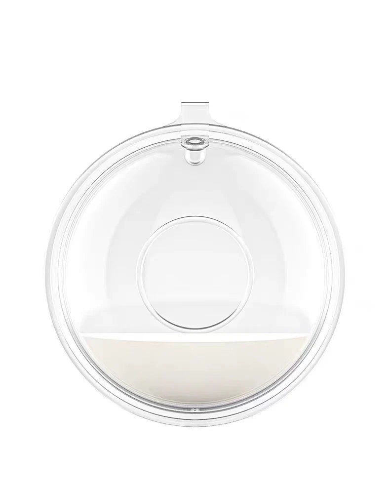 Portable silicone milk collector & nipple shield, a maternity essential for active breastfeeding mothers