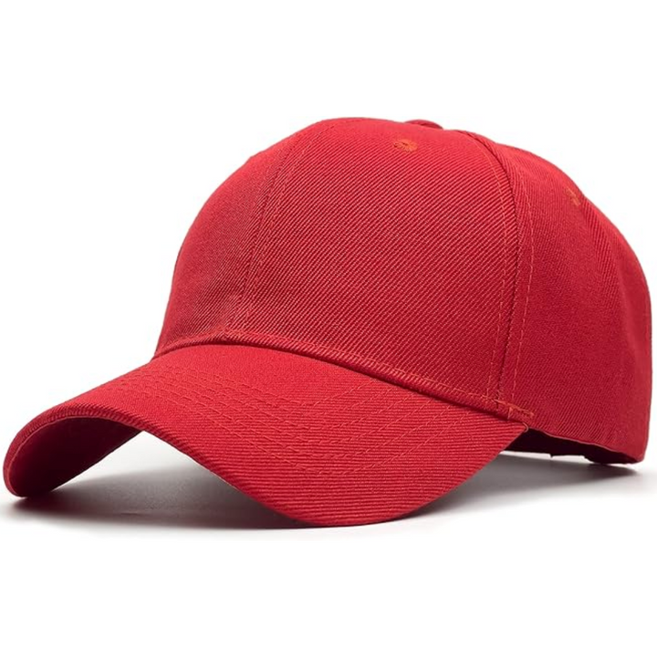Men's adjustable structured baseball cap in a classic design, ideal for comfortable daily wear.