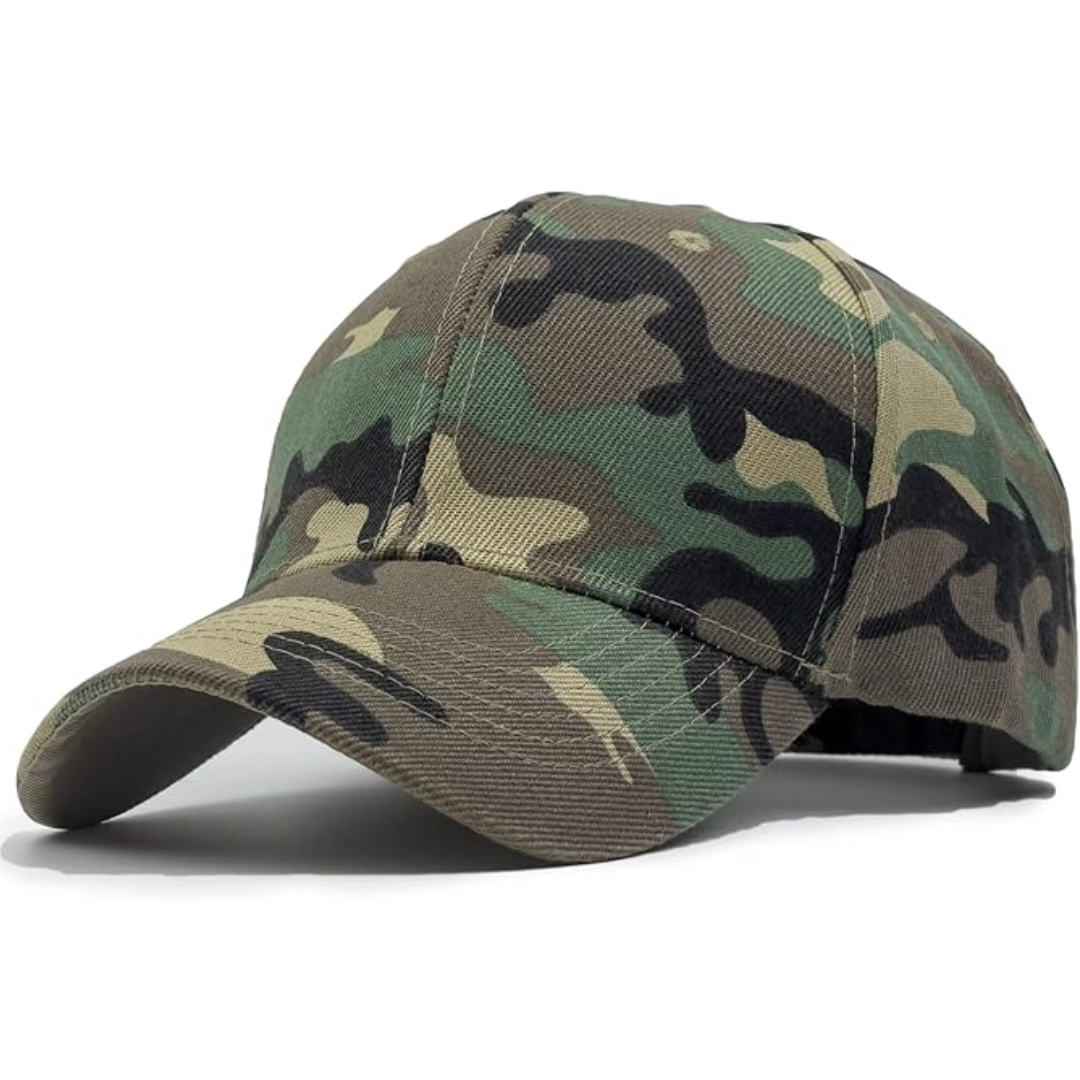 Premium men's adjustable structured baseball cap, showcasing quality stitching for daily wear.