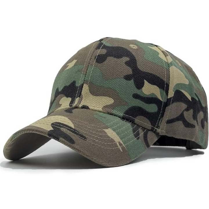 Premium men's adjustable structured baseball cap, showcasing quality stitching for daily wear.