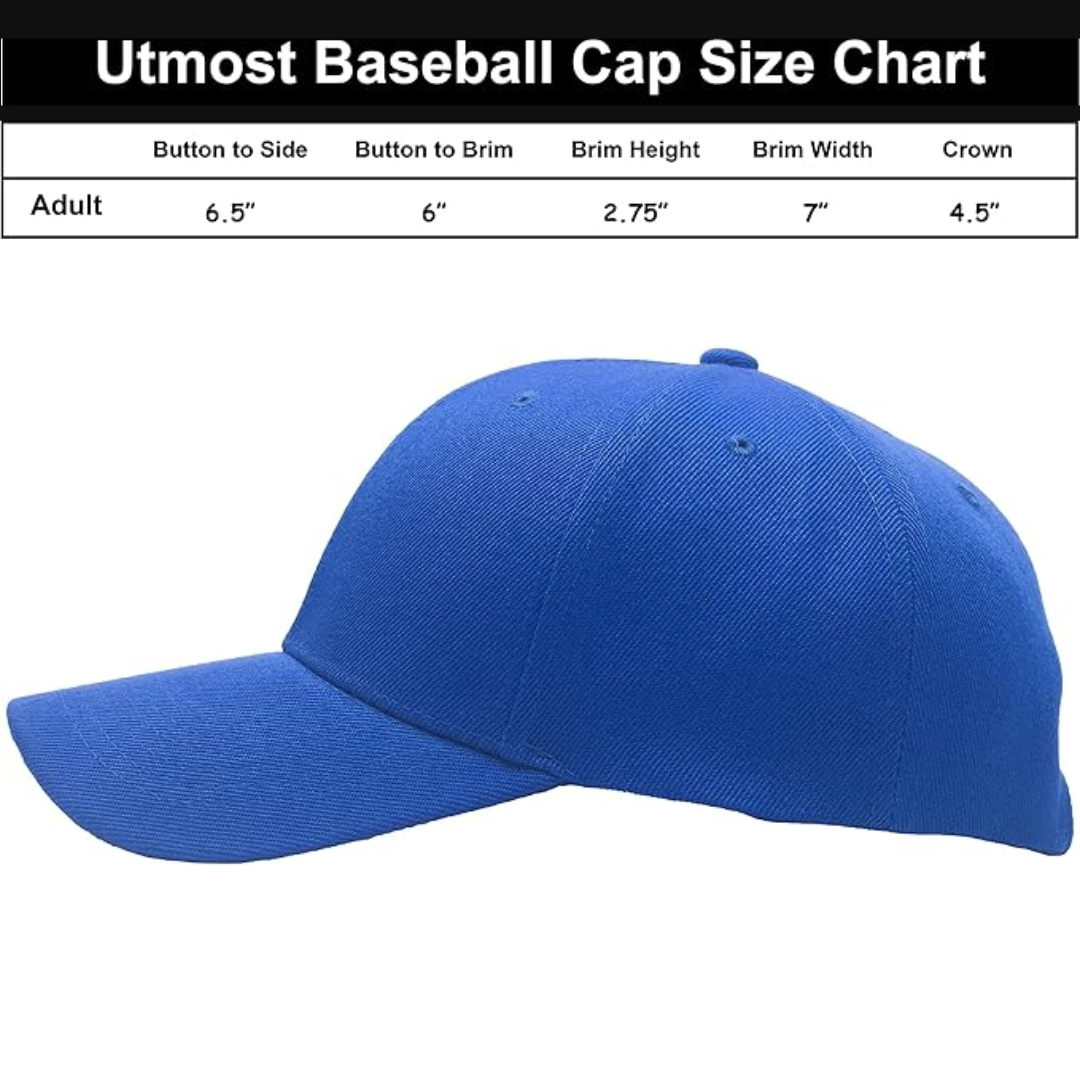 Essential men's adjustable structured baseball cap, offering casual style and comfort for daily wear.