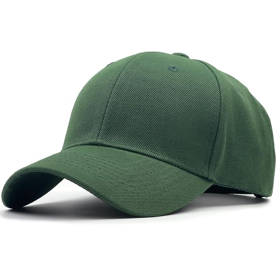 Unisex adjustable structured baseball cap, great for everyday style, daily wear, and outdoor activities.