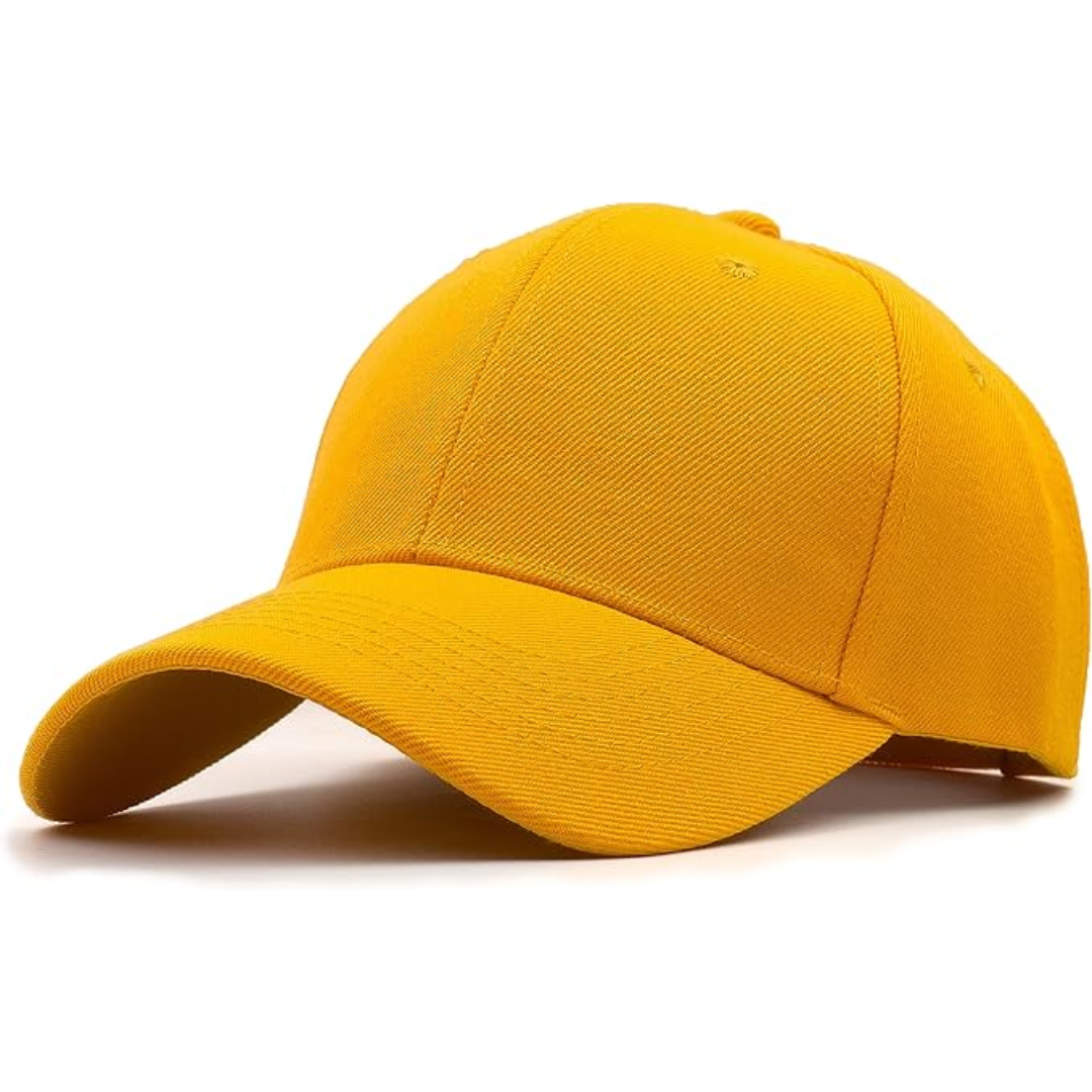 Comfortable men's adjustable baseball cap, designed for breathable, all-day daily wear & casual outings.