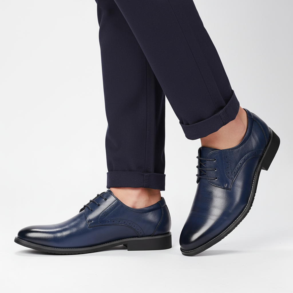 Stylish Adrian men's formal shoes. Premium leather, lace-up design for professional attire & events.