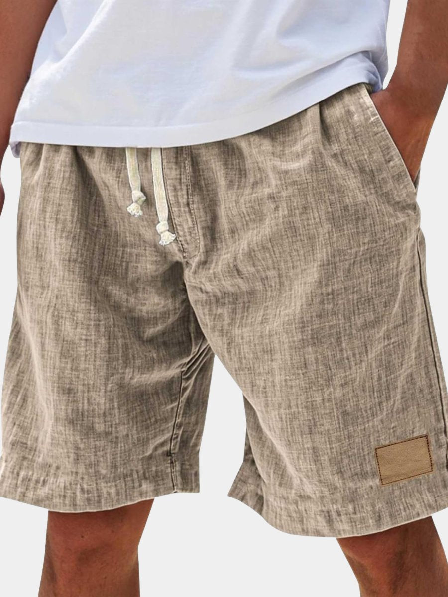 Men's casual fit summer shorts with drawstring. Perfect for ultimate warm weather comfort and style.