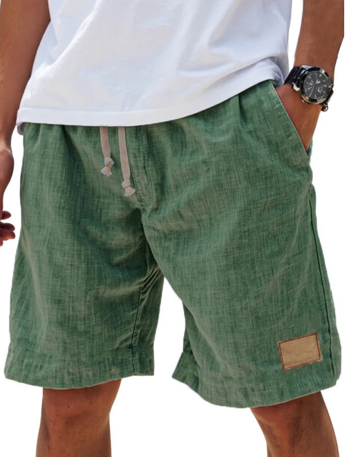 Men's ultimate comfort summer shorts, drawstring waist. Great for vacation, beach, and everyday wear.