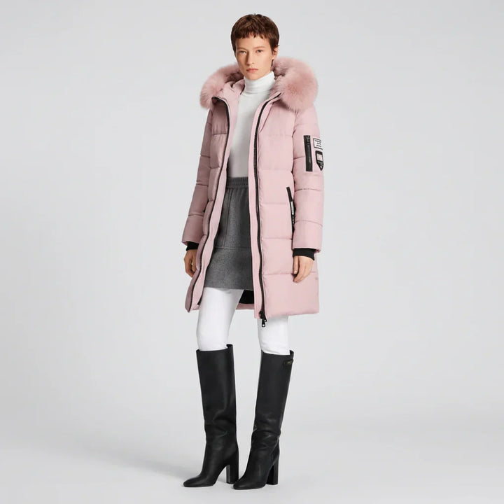 Men's casual insulated winter coat, providing everyday warmth for cold weather outerwear.