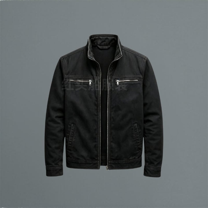 Versatile men's all-season utility jacket, a classic outerwear staple for any casual or everyday wardrobe.