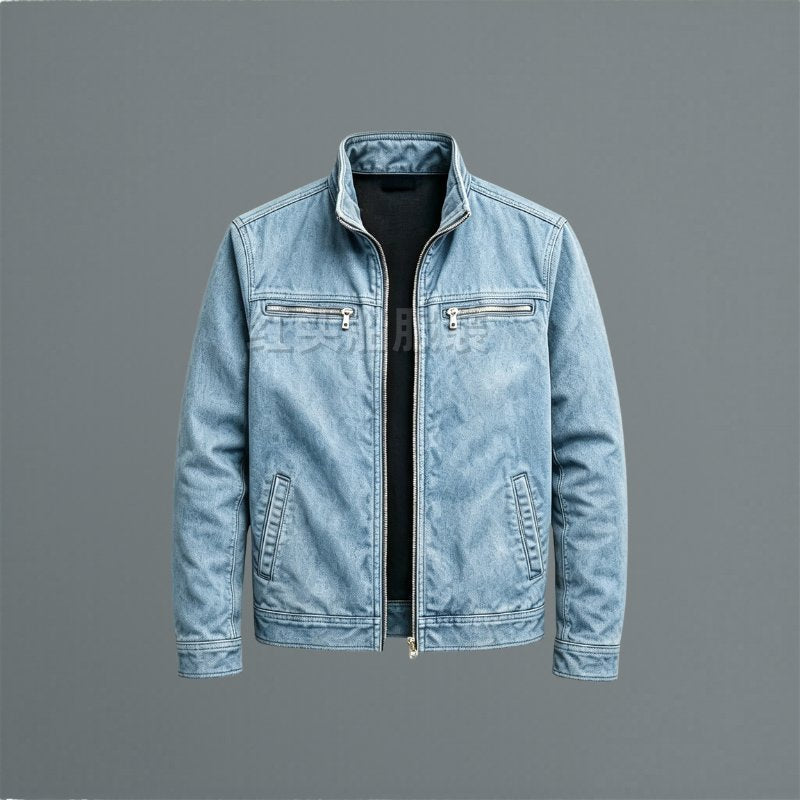 Comfortable men's classic utility jacket, perfect men's apparel for everyday wear and all-season versatility.