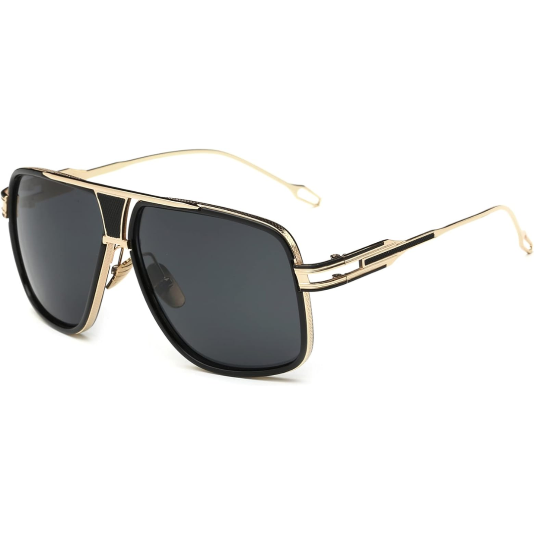 Designer Men's Aviator Sunglasses, Jimmy, a sleek fashion accessory & essential eyewear for men.