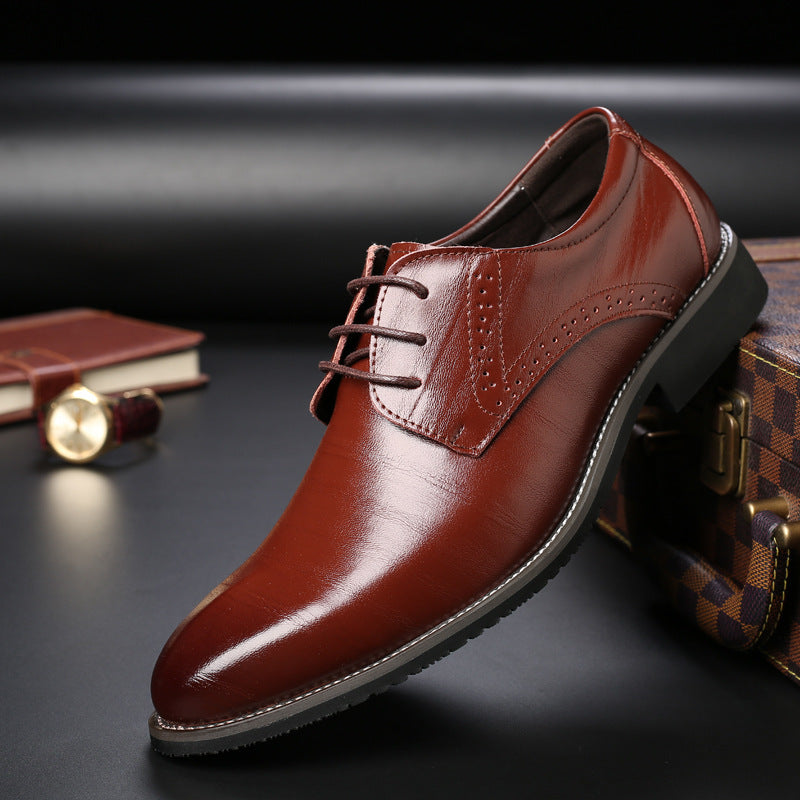 Classic men's Derby formal shoes, comfortable and versatile for sophisticated men's fashion & occasion wear.
