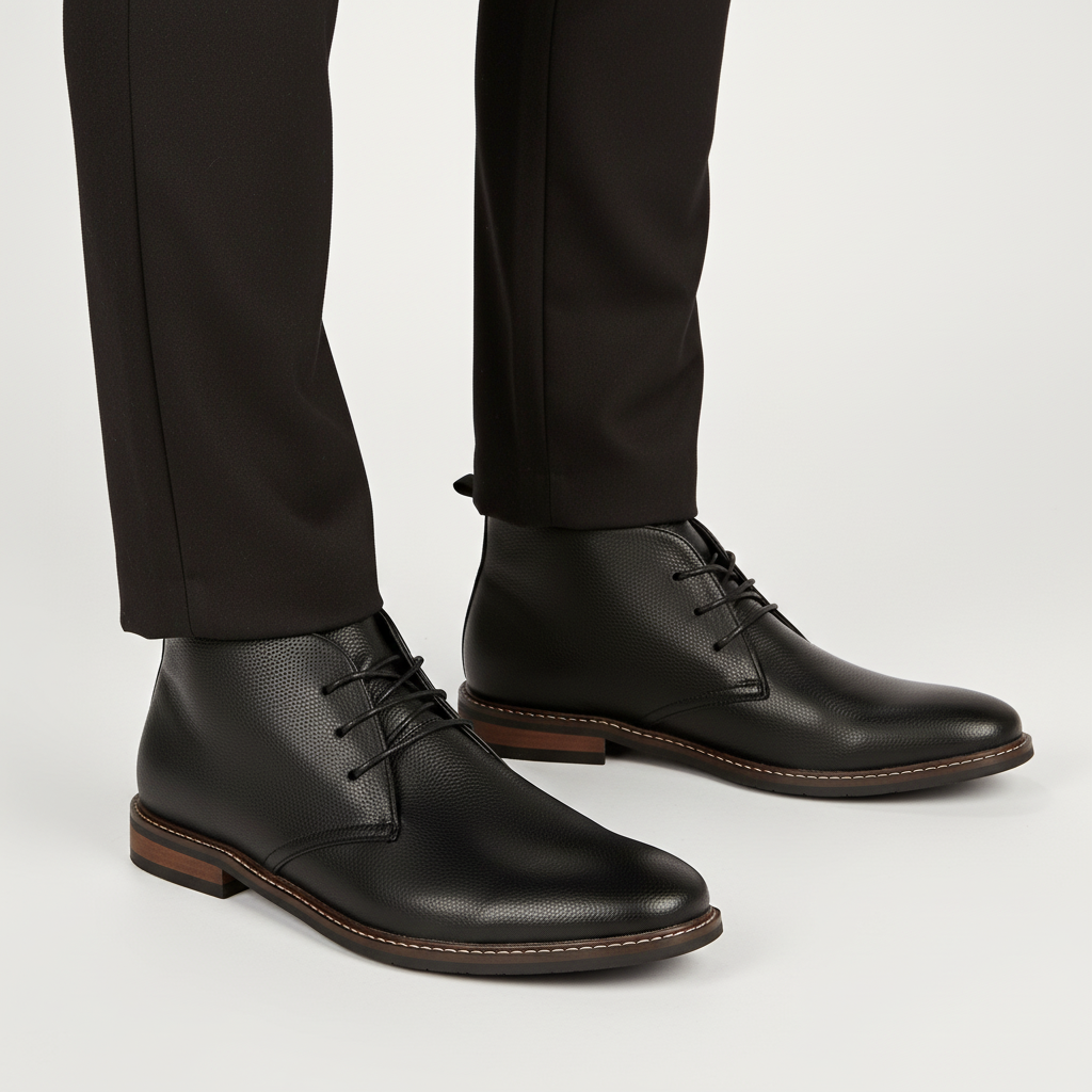 Durable men's classic desert boots, perfect for any occasion with all-day comfort and timeless men's fashion.