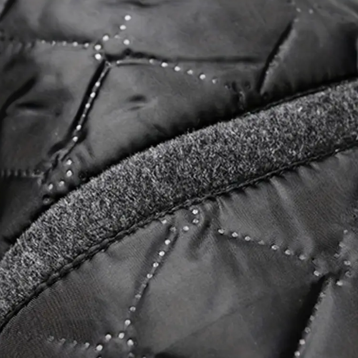 Sophisticated men's long overcoat with classic lapels, essential fall & winter tailored outerwear.