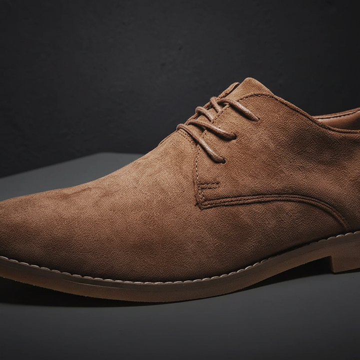 Comfortable Xavier Oxford shoes for men, classic lace-up design, offering style & support for long days.