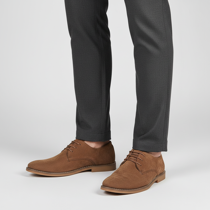 Xavier men's Oxford lace-up shoes, a versatile classic for elegant business casual or formal attire.