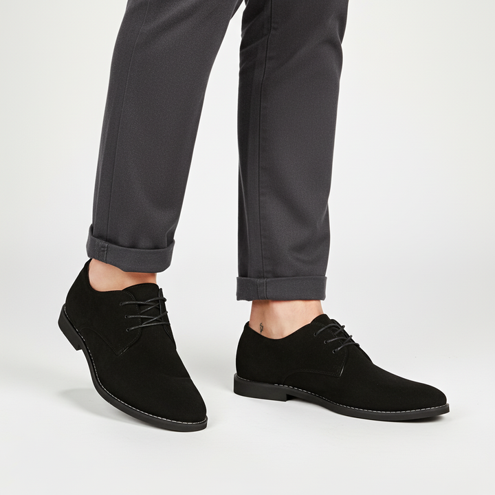 Men's fashion-forward Xavier Oxford dress shoes, lace-up for a sleek, comfortable, and classic style.