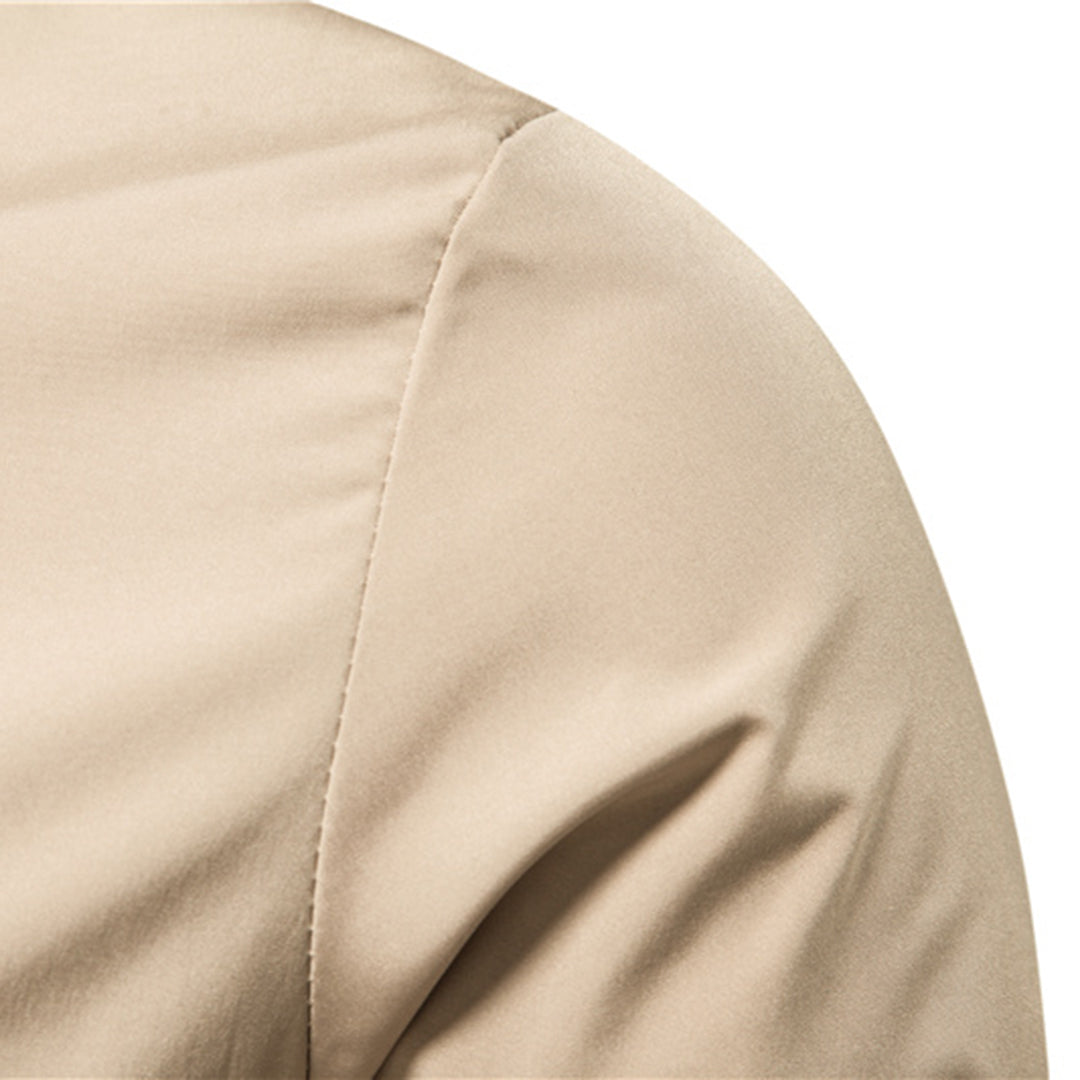 Stylish men's classic bomber jacket, a slim fit outerwear choice for modern everyday fashion.