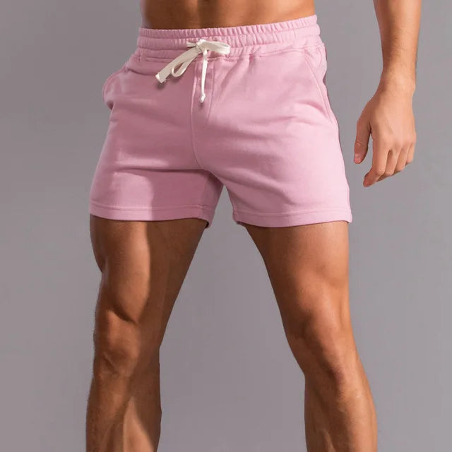 Versatile men's classic cotton shorts. Ultimate comfort & style for casual outings, beach, or lounging.