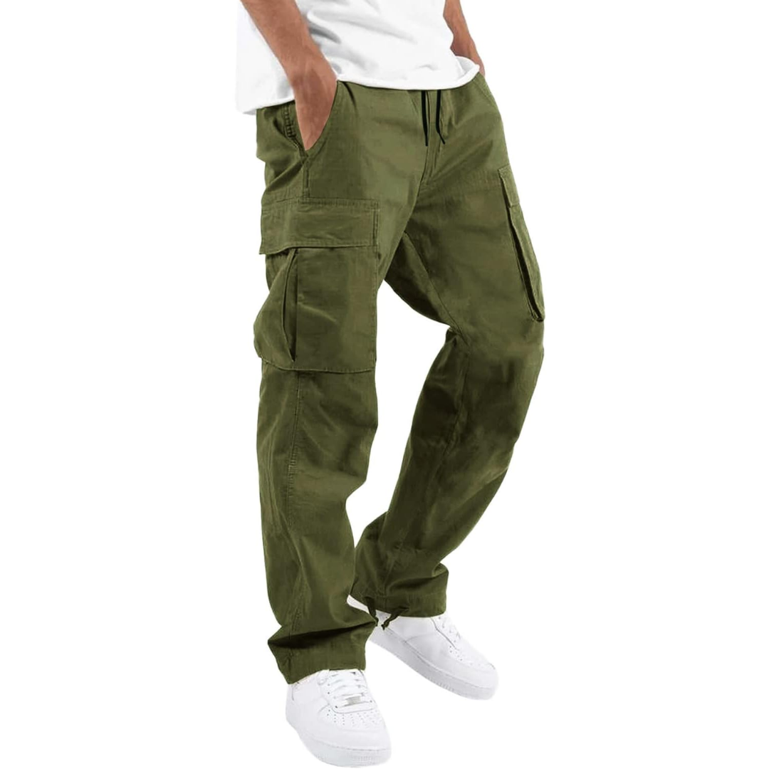 Men's active cargo joggers in a versatile color, offering comfort for everyday and active use.