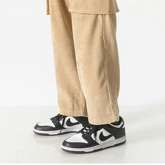 Everyday men's cargo pants, soft cotton blend, comfortable drawstring and ample pockets.